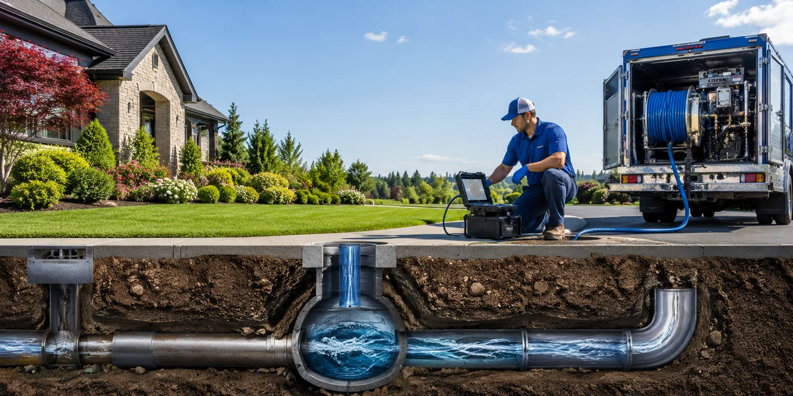 Drainage restoration information for Lowber, PA